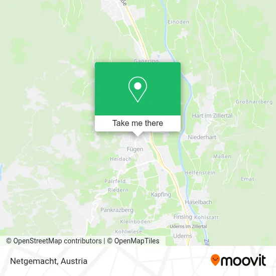Netgemacht map