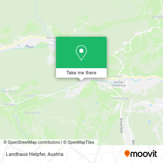 Landhaus Helpfer map