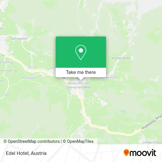 Edel Hotel map