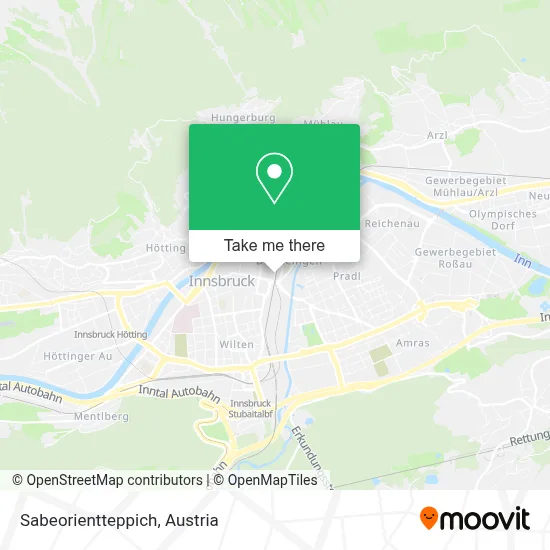 Sabeorientteppich map