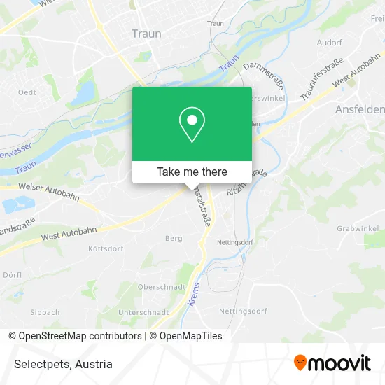 Selectpets map