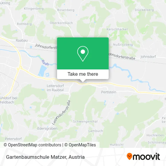 Gartenbaumschule Matzer map