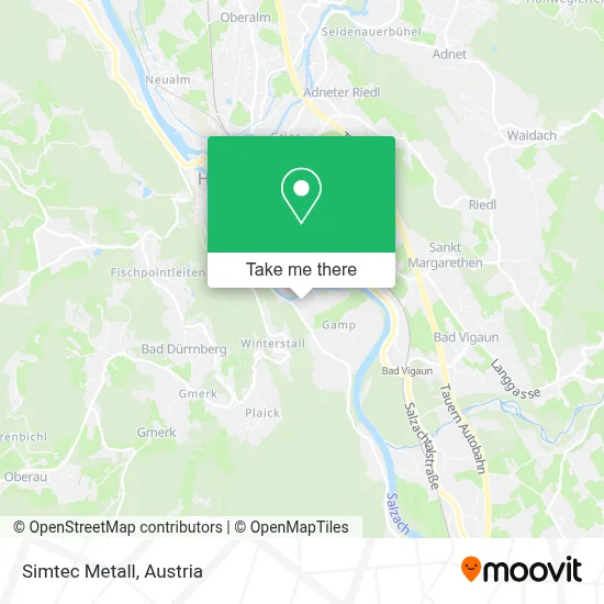 Simtec Metall map