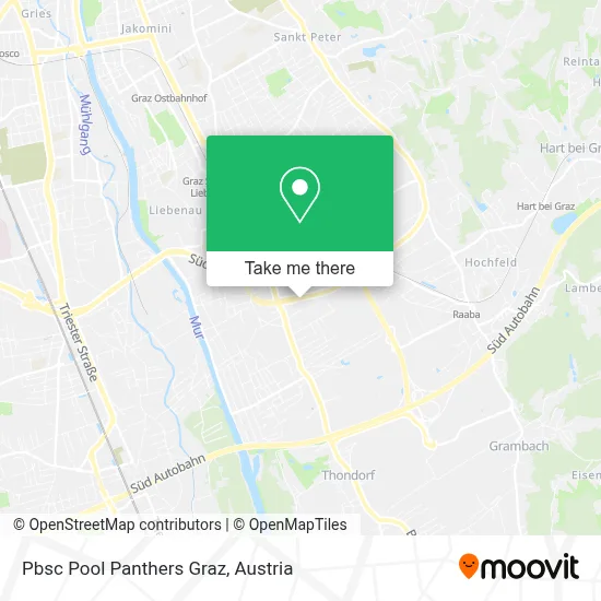 Pbsc Pool Panthers Graz map
