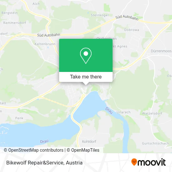 Bikewolf Repair&Service map