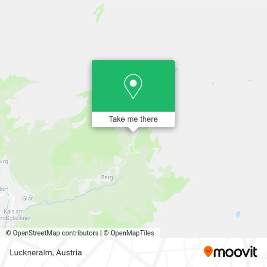 Luckneralm map