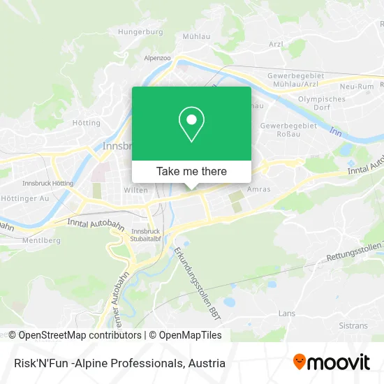 Risk'N'Fun -Alpine Professionals map