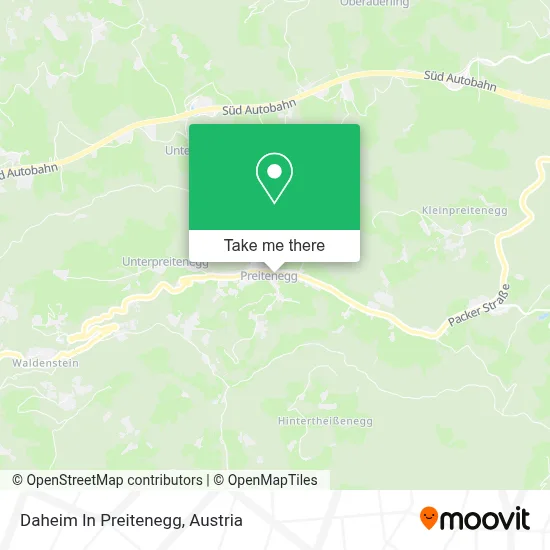 Daheim In Preitenegg map