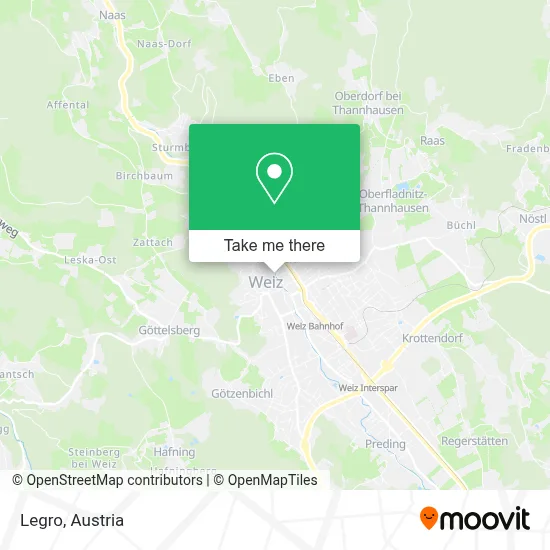 Legro map