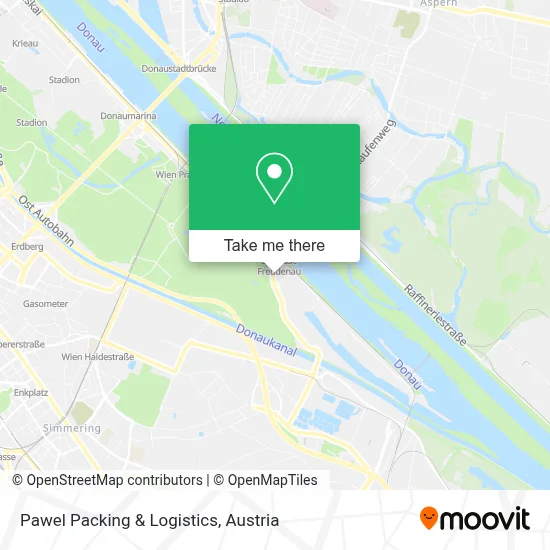 Pawel Packing & Logistics map