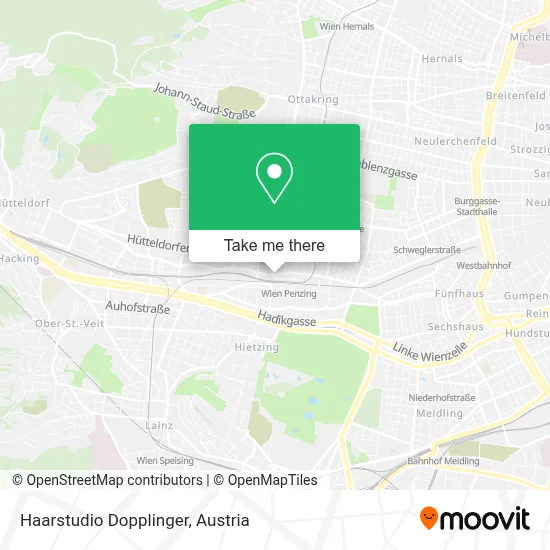 Haarstudio Dopplinger map