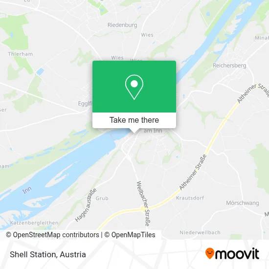 Shell Station map