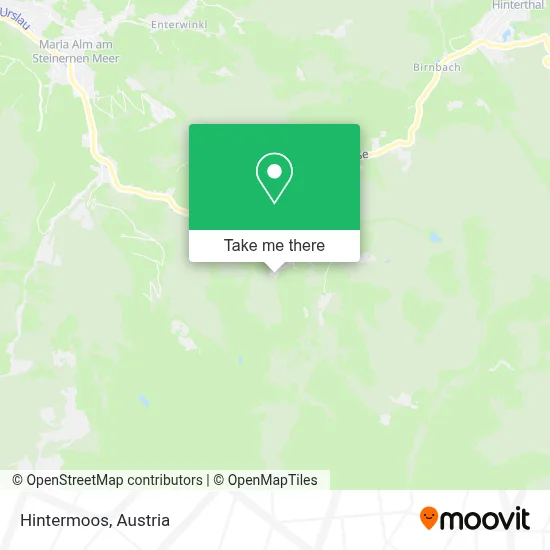 Hintermoos map