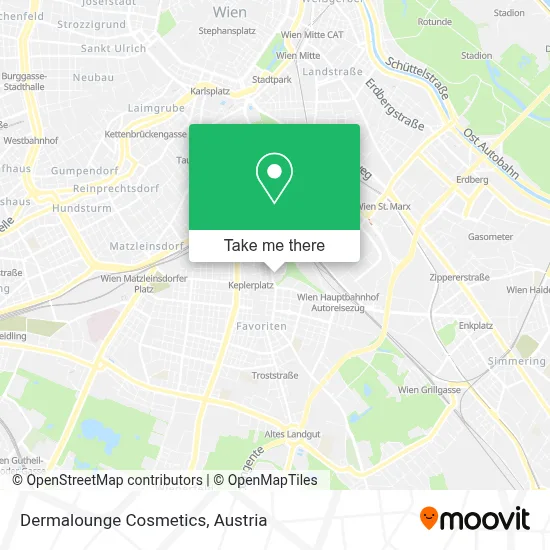 Dermalounge Cosmetics map
