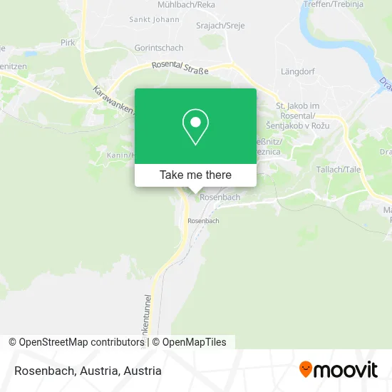 Rosenbach, Austria map