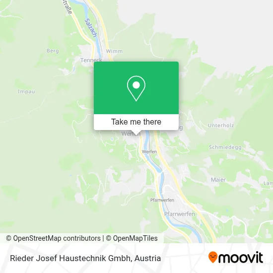 Rieder Josef Haustechnik Gmbh map
