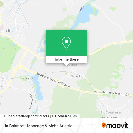 In Balance - Massage & Mehr map