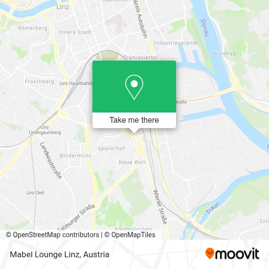 Mabel Lounge Linz map