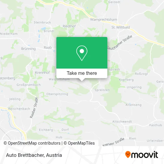 Auto Brettbacher map