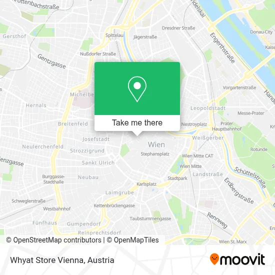 Whyat Store Vienna map