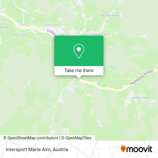 Intersport Maria Alm map
