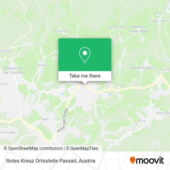 Rotes Kreuz Ortsstelle Passail map