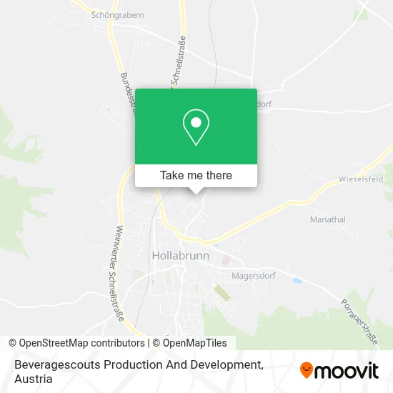 Beveragescouts Production And Development map