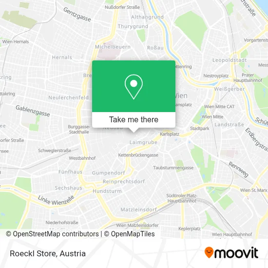 Roeckl Store map