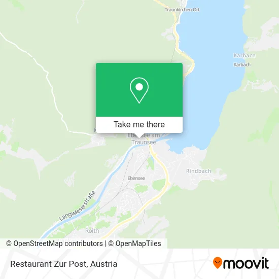 Restaurant Zur Post map