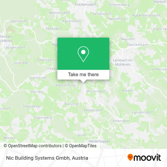 Nic Building Systems Gmbh map