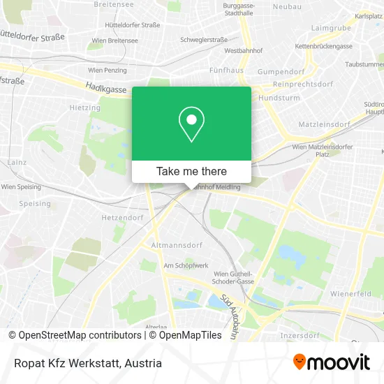 Ropat Kfz Werkstatt map