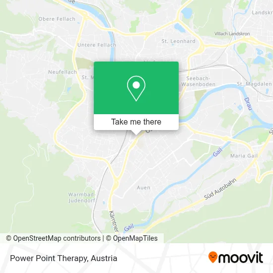 Power Point Therapy map