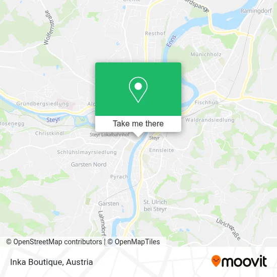 Inka Boutique map