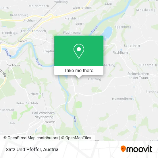 Satz Und Pfeffer map