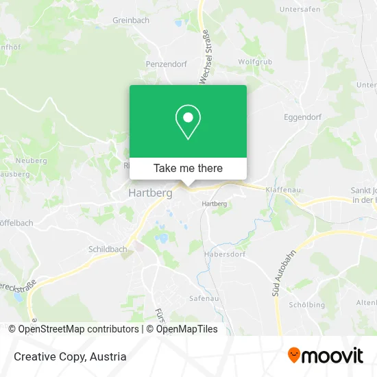 Creative Copy map
