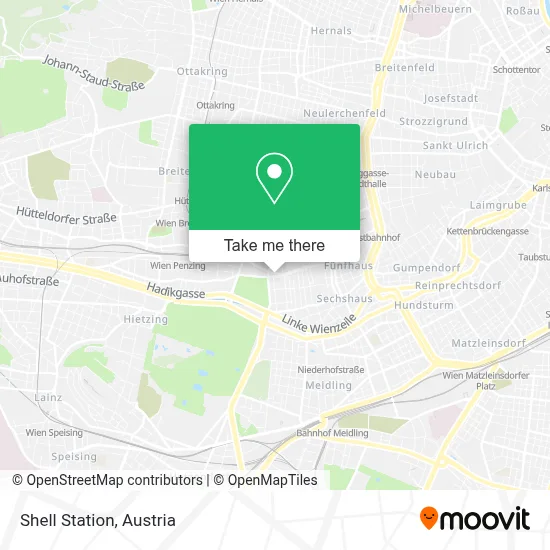 Shell Station map