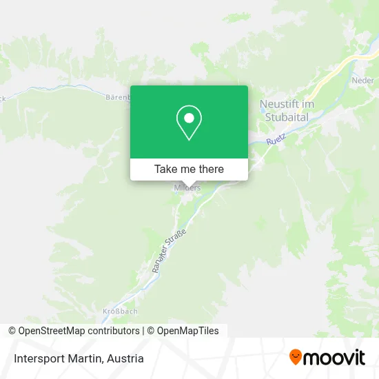 Intersport Martin map