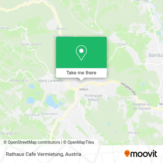 Rathaus Cafe Vermietung map