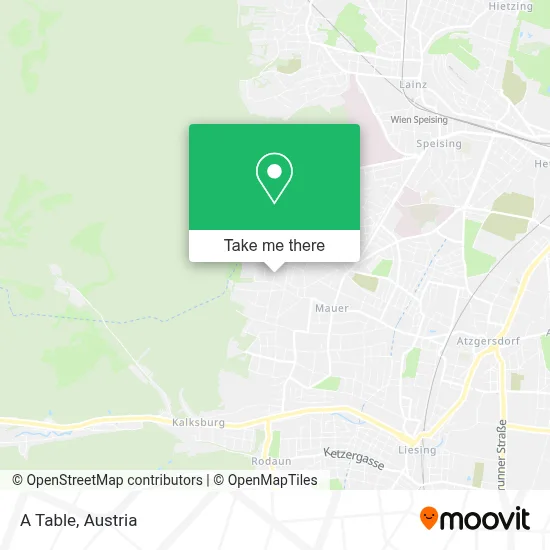 A Table map