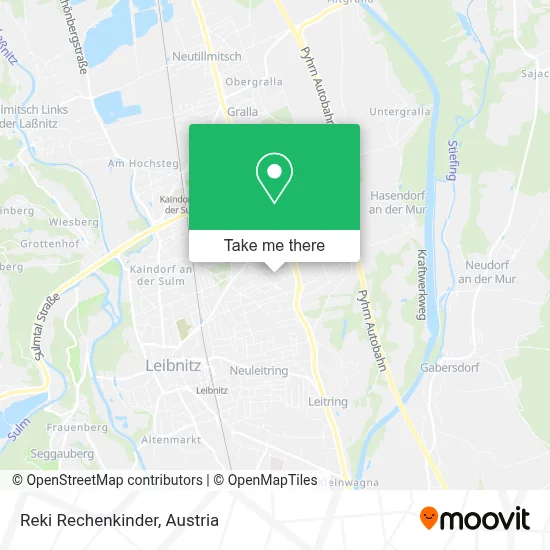 Reki Rechenkinder map