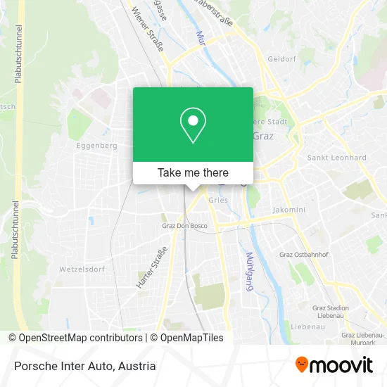 Porsche Inter Auto map