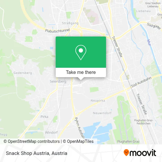 Snack Shop Austria map