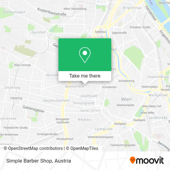Simple Barber Shop map
