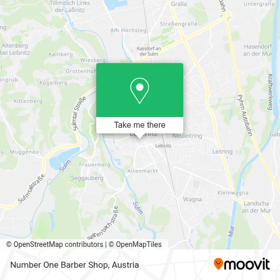 Number One Barber Shop map