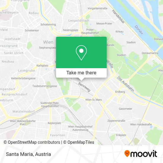 Santa Maria map