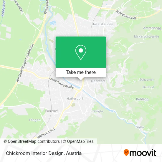 Chickroom Interior Design map