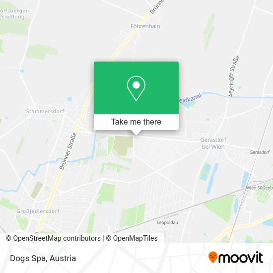Dogs Spa map