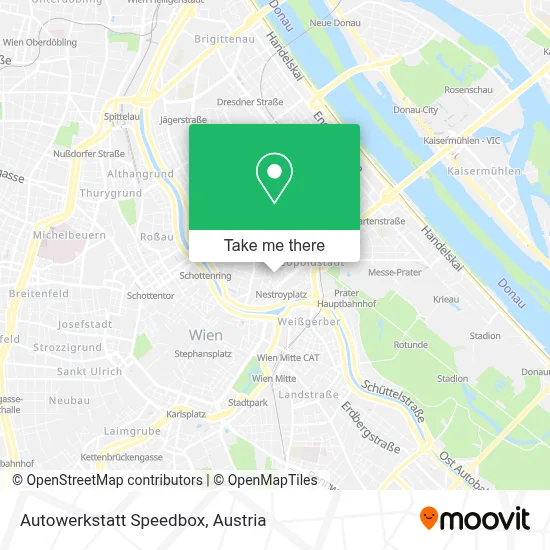 Autowerkstatt Speedbox map
