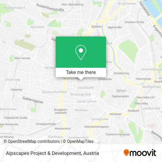 Alpscapes Project & Development map