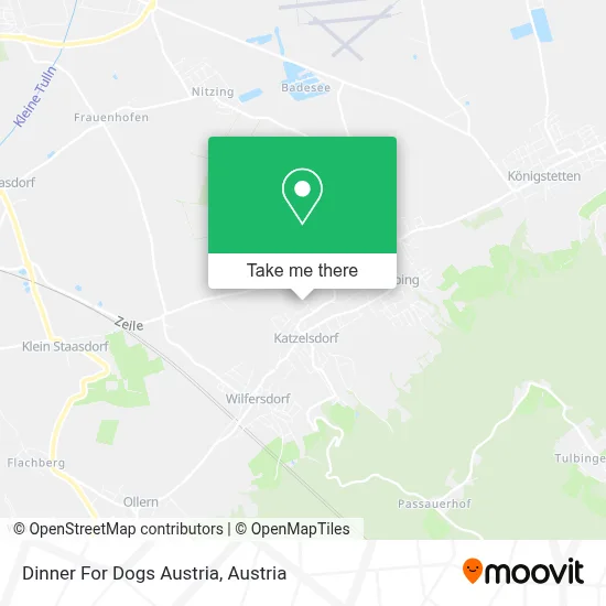 Dinner For Dogs Austria map
